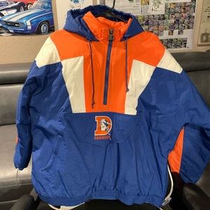 90’s vintage starter pullover/ broncos